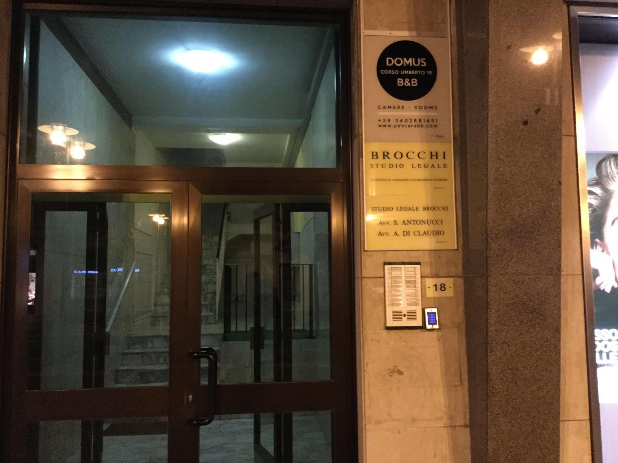 Domus Corso Umberto 18 B&B Pescara Ngoại thất bức ảnh